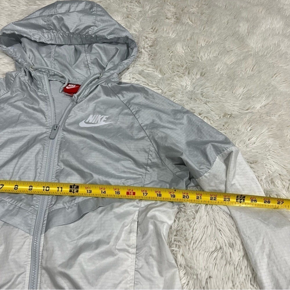 Nike Womens Windrunner Track Jacket Platinum/White Size Small EUC - Picture 6 of 15